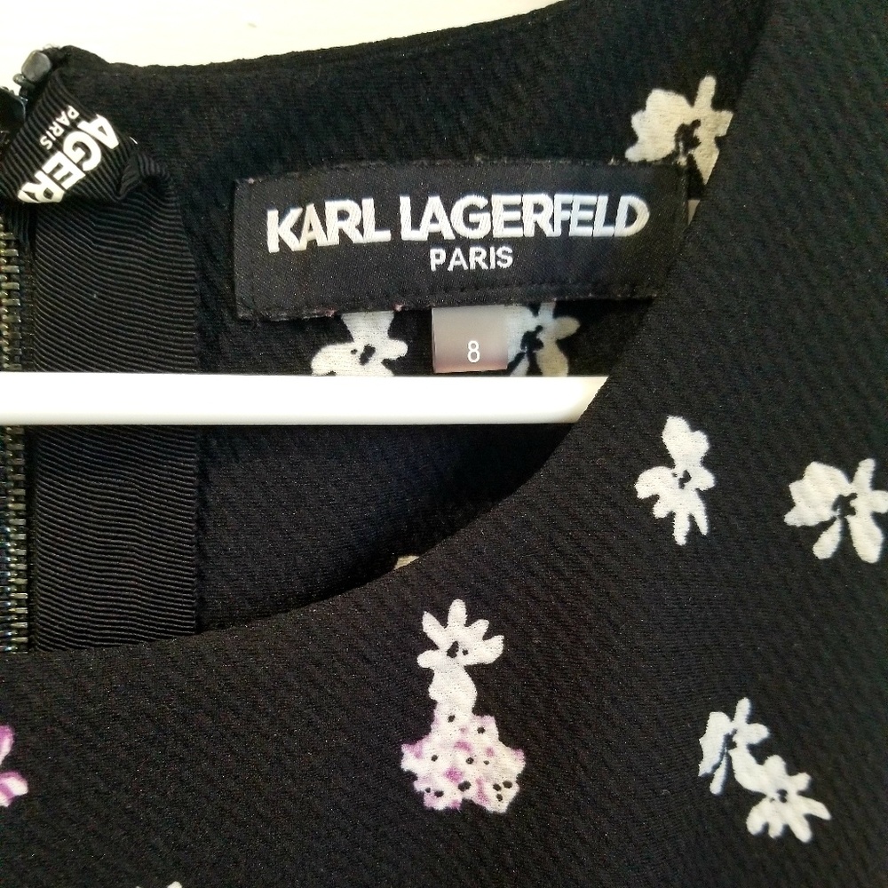 Karl Lagerfeld Floral Print Dress